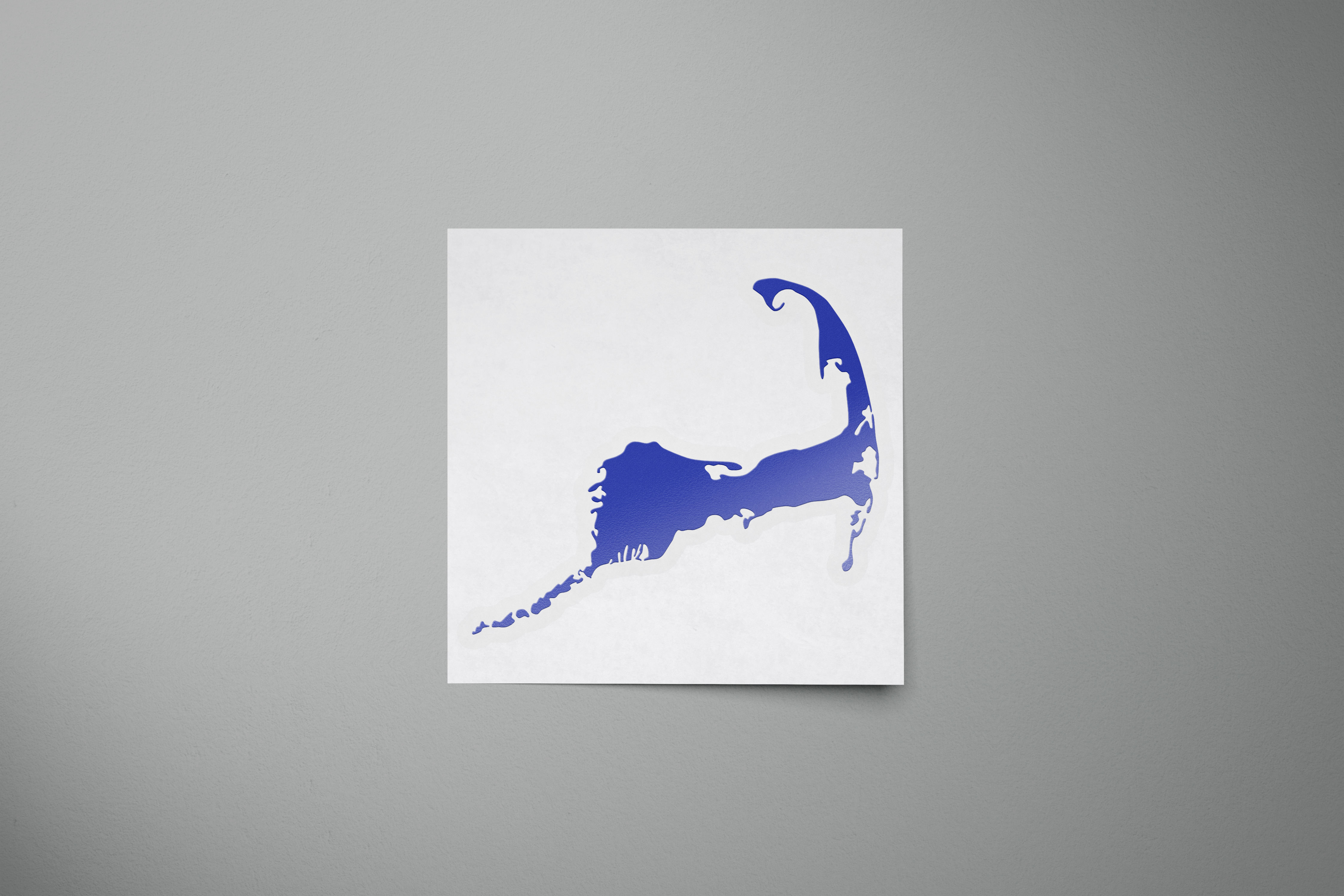 Detailed Cape Cod Sticker